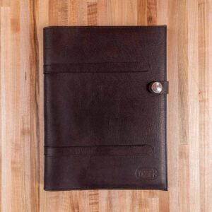 Leather Legal Pad Portfolio - Front - Made in USA